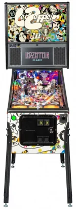 Led Zeppelin Pro Pinball Machine for sale in Europe