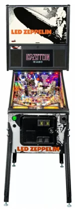 Led Zeppelin Premium Pinball Machine for sale in Europe
