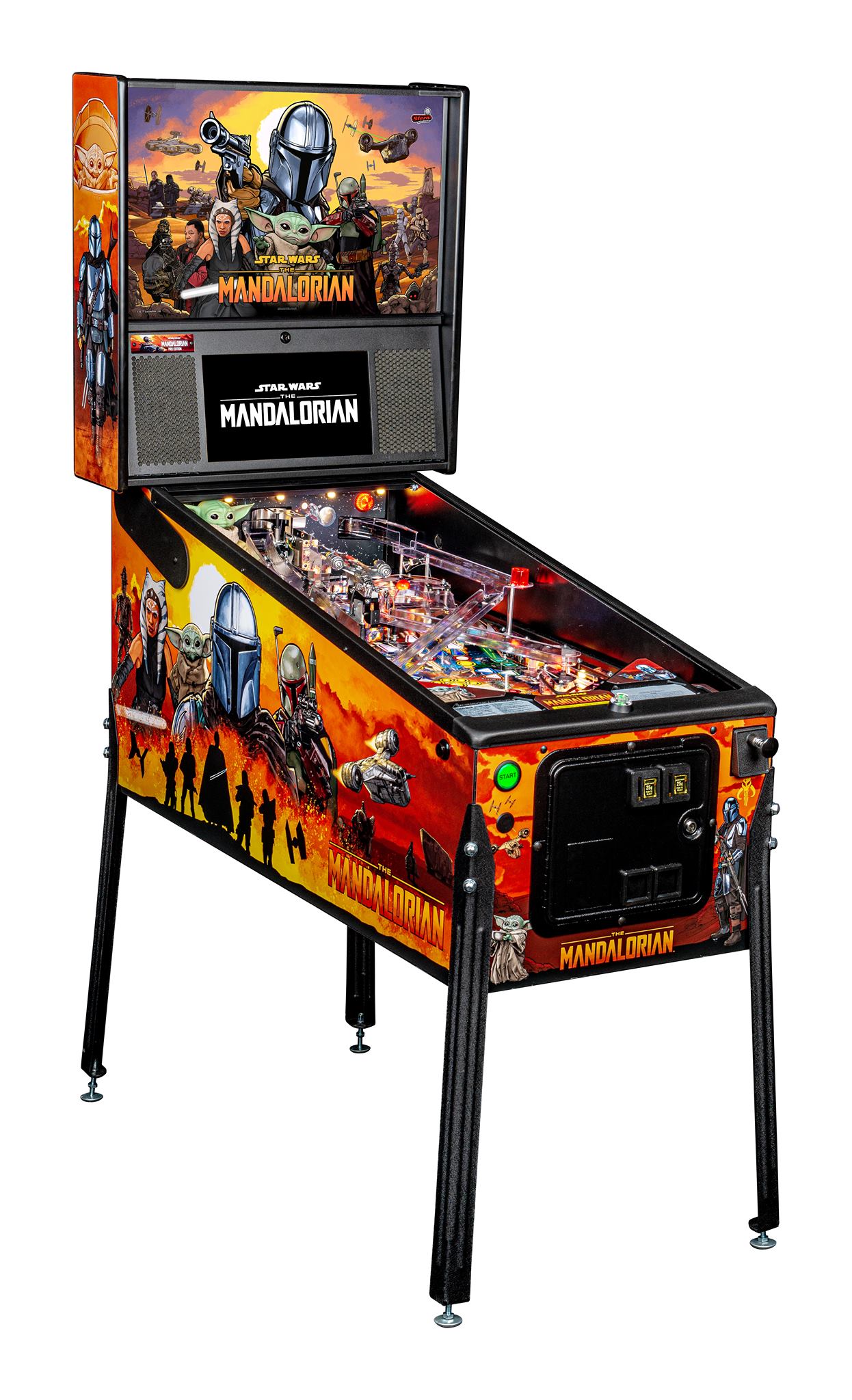 182564580_4027607117296529_25104772491610733882_n Mandalorian Pro Pinball Machine for sale in Europe