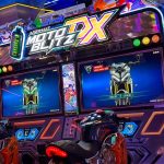 SEGA Asphalt Moto Blitz Motion Twin Arcade Machine for sale in Europe