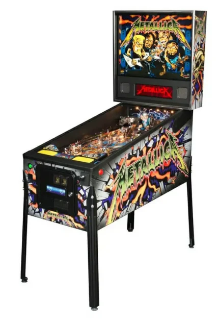 Metallica Pro Pinball Machine for sale in Europe