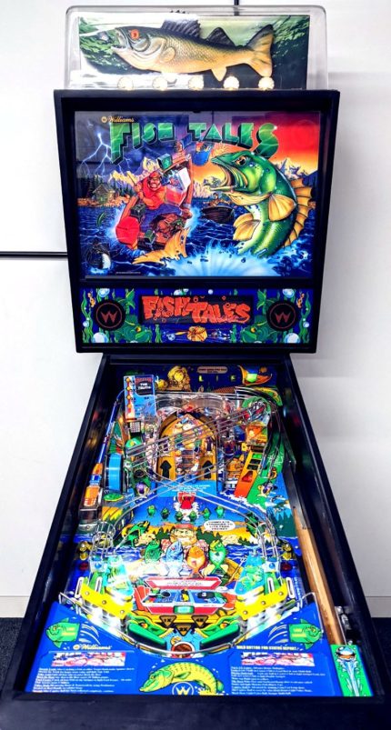Fish Tales Pinball Machine for sale in Europe