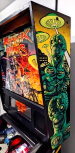 Attack from Mars Pinball Machine for sale in Europe