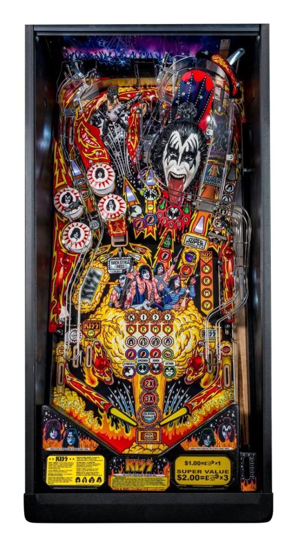 Kiss Premium Pinball Machine for sale in Europe