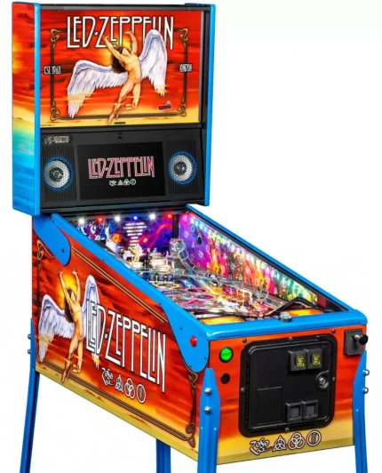 Led Zeppelin Pinball Machine Limited Edition for sale in Europe