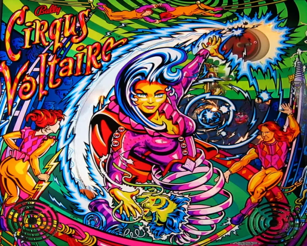 Cirqus Voltaire Pinball Machine for sale in Europe