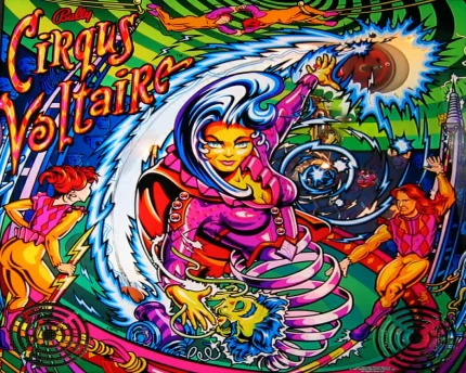 Cirqus Voltaire Pinball Machine for sale in Europe