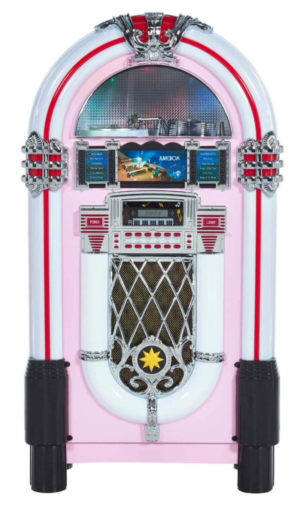 6093_pureline-retro-cd-graded Pureline 105 Retro Bluetooth & CD Jukebox for sale in EEurope