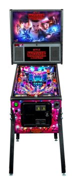 Stranger Things Pro Pinball Machine for sale in Europe