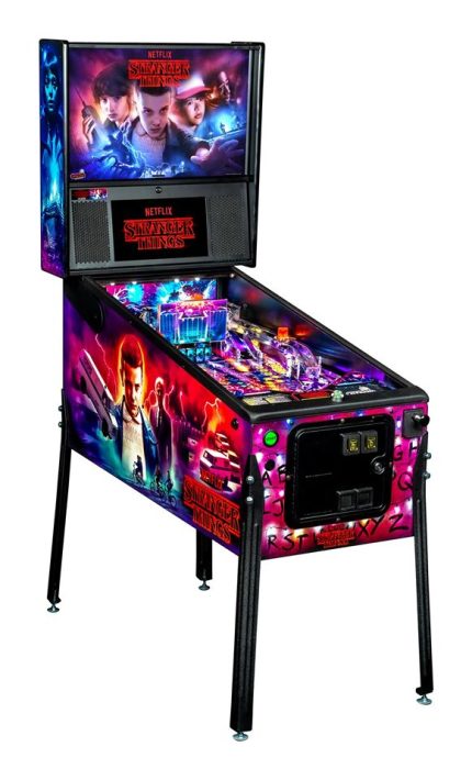Stranger Things Pro Pinball Machine for sale in Europe