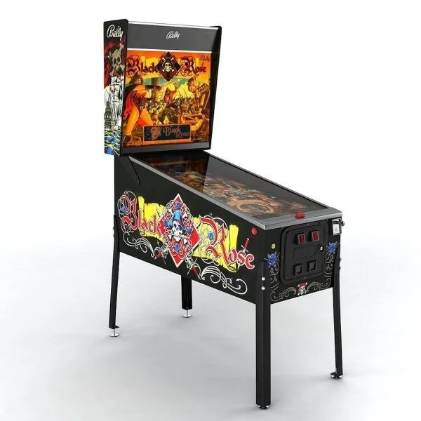 Black-Rose-1 Black Rose pinball machine for sale in Europe