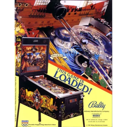 Black Rose pinball machine for sale in Europe