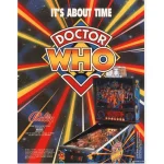 Doctor Who Pinball Machine for sale in Europe