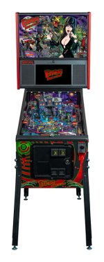 Elvira’s House of Horrors Premium Pinball Machine for sale in Europe