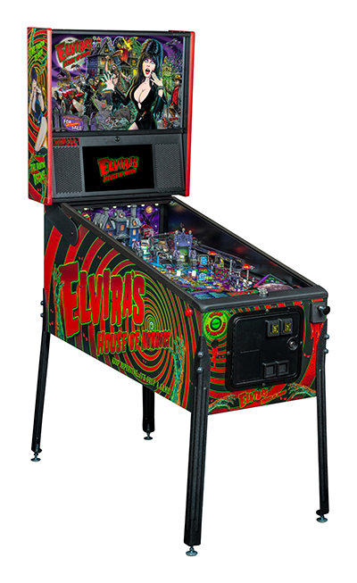 Elvira’s House of Horrors Premium Pinball Machine for sale in Europe