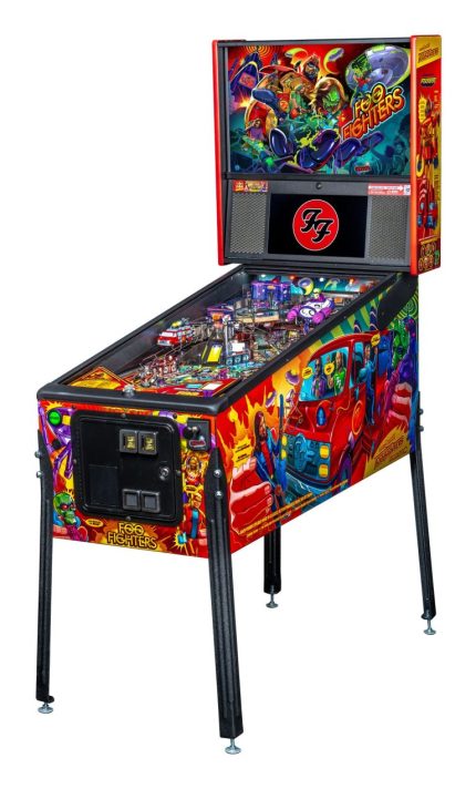 Foo Fighters Premium Pinball Machine for sale in Europe