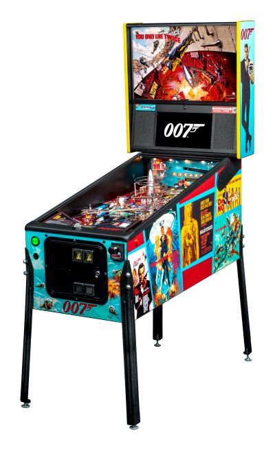 James Bond 007 Premium Pinball Machine for sale in Europe