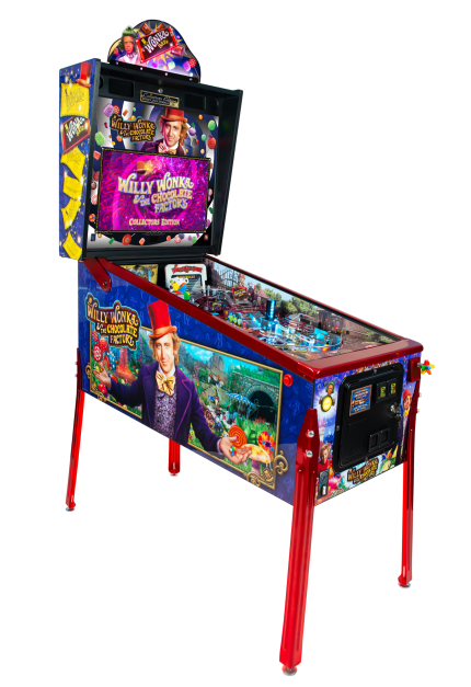 Willy Wonka Pinball Machine Collector’s Edition for sale in Europe