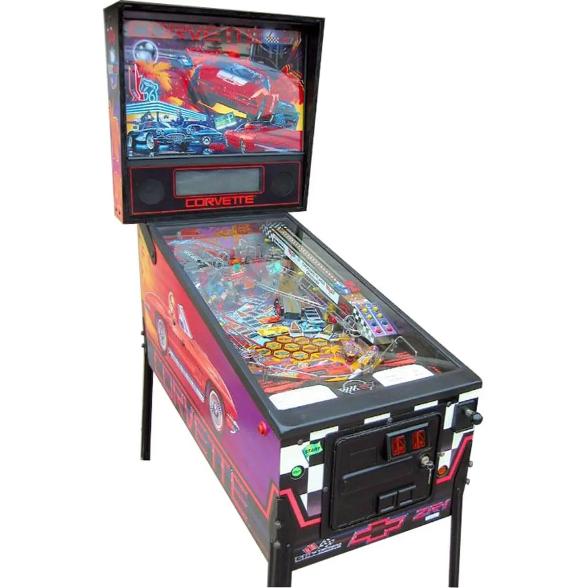 corvette-pinball-machine Corvette pinball machine for sale in Europe