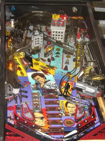 Dirty Harry pinball machine for sale in Europe