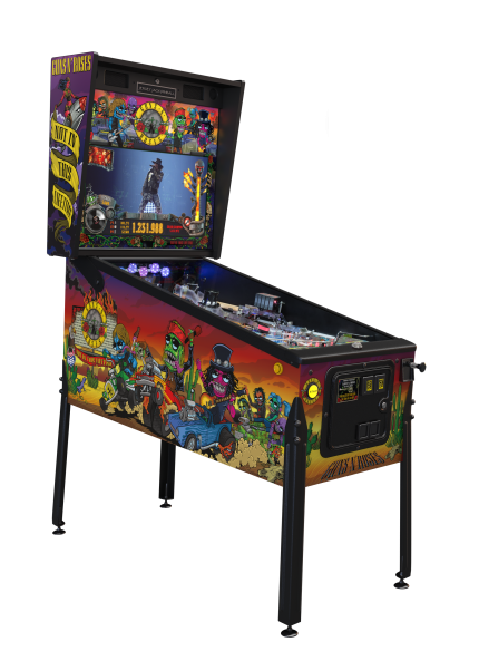 Guns N’ Roses Pinball Machine Standard Edition for sale in Europe