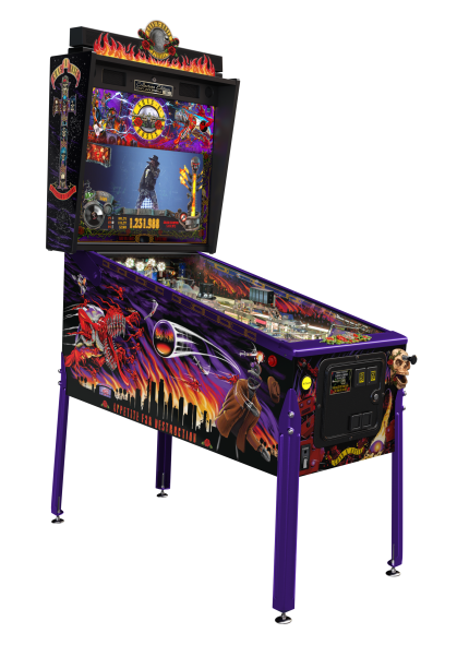 Guns N’ Roses Pinball Machine Collector’s Edition for sale in Europe