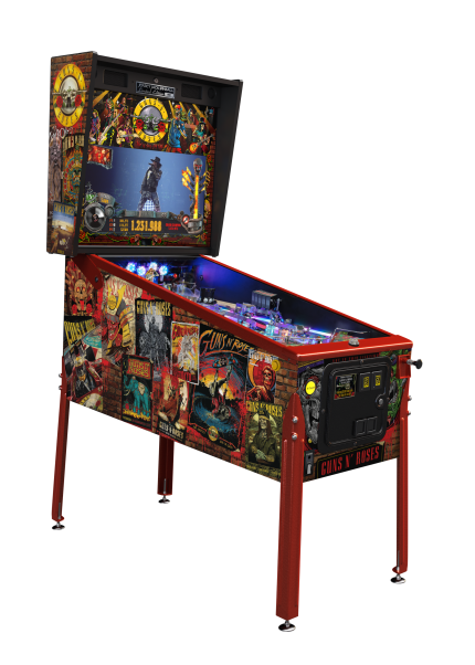 Guns N’ Roses Limited Edition Pinball Machine for sale in Europe