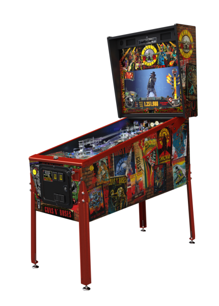Guns N’ Roses Limited Edition Pinball Machine for sale in Europe