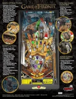 Game of Thrones Pro Pinball machine for sale in Europe