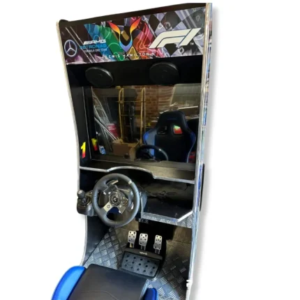 Lewis Hamilton Racing Simulator Arcade Machine for sale in Europe