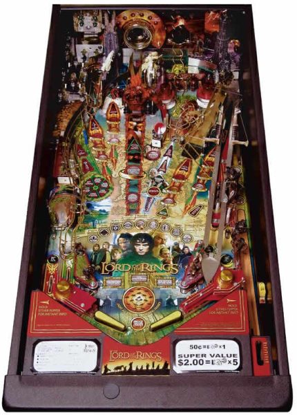 Lord of the Rings Pinball Machine for sale in Europe