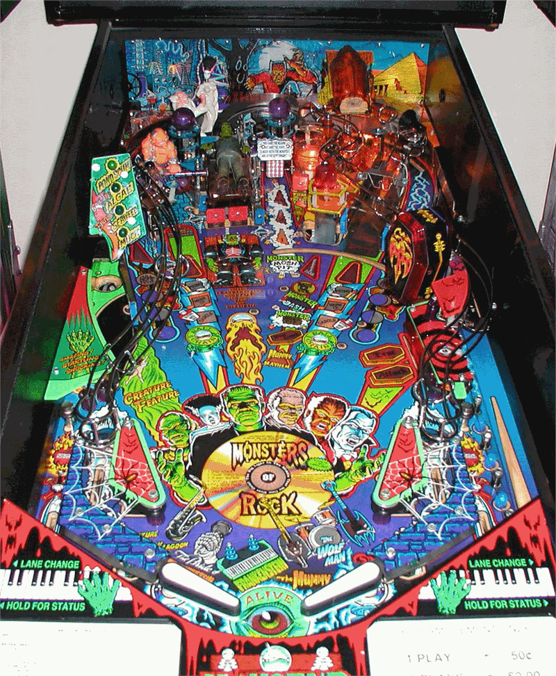 Monster Bash Pinball Machine for sale in Europe