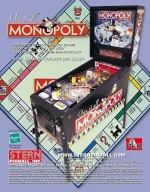 Monopoly Pinball Machine for sale in Europe