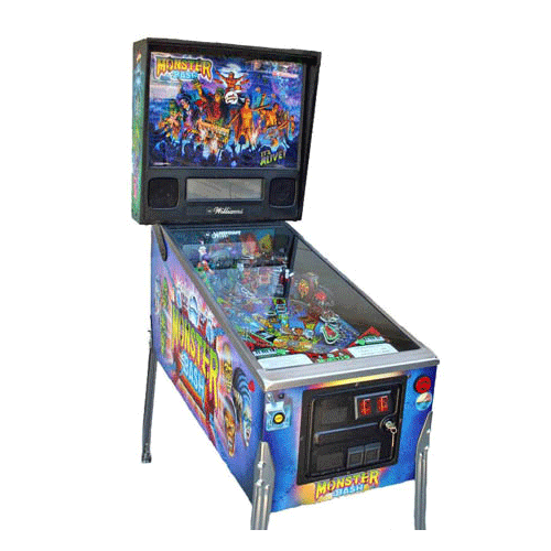 monsterbashpinball Monster Bash Pinball Machine for sale in Europe