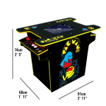 Pac-Man Head to Head cocktail arcade machine for sale in Europe