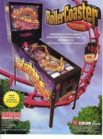 Roller Coaster Tycoon Pinball Machine for sale in Europe