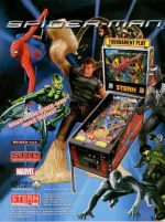 Spider-man Pinball Machine for sale in Europe