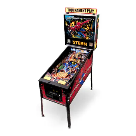 spider-man-pinball-stern Spider-man Pinball Machine for sale in Europe