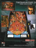 Terminator 3 Pinball Machine for sale in Europe