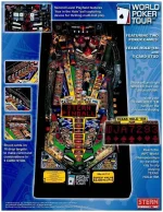 World Poker Tour Pinball Machine for sale in Europe