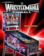 WWE Wrestlemania Pro Pinball Machine for sale in Europe